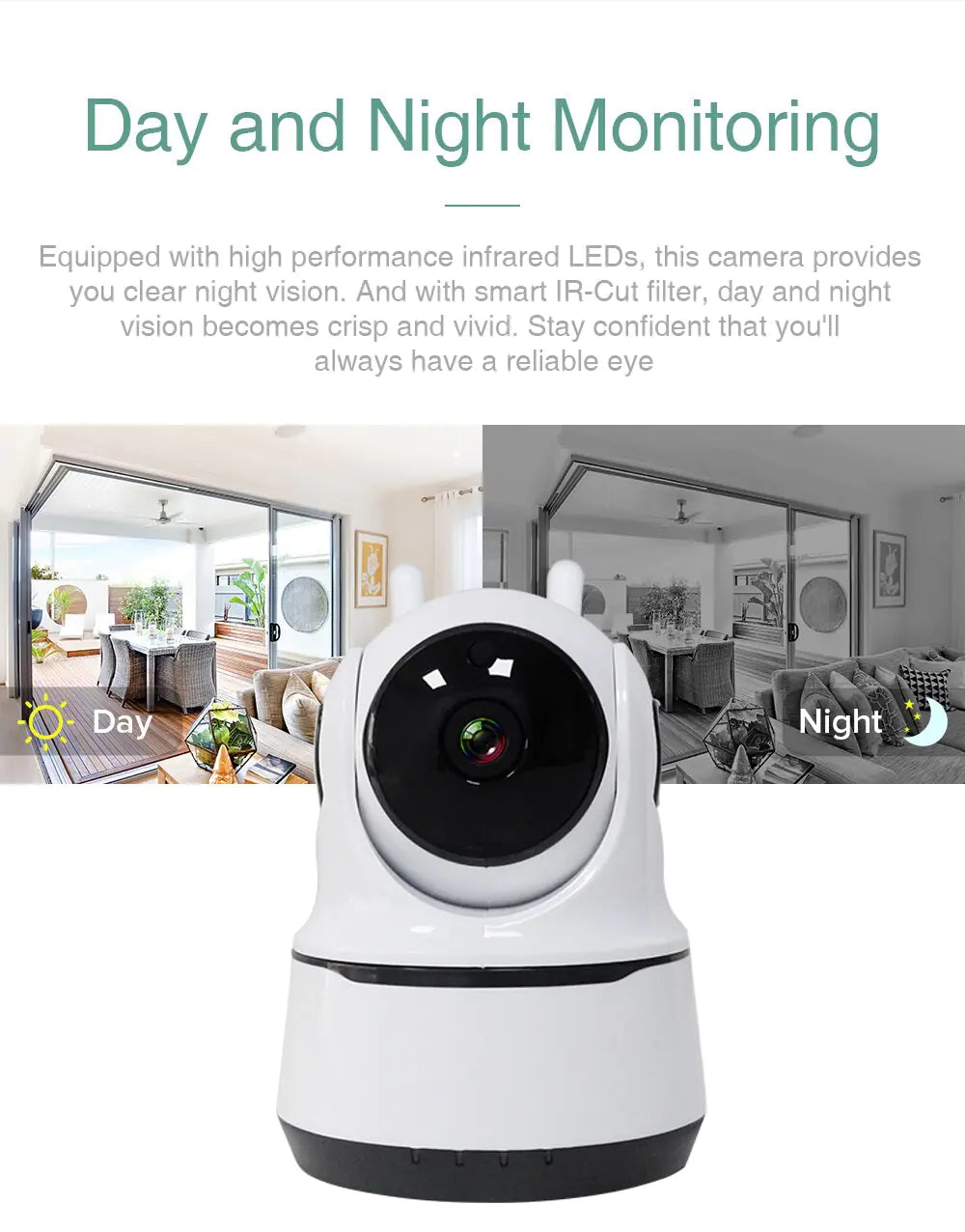 Wireless Security Camera 1080P