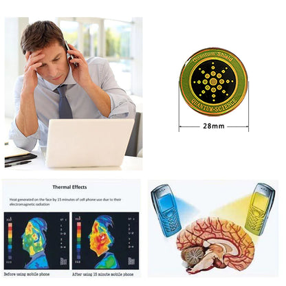 Quantum 12 pack Anti-Radiation Shield – 5G EMF Protection Stickers