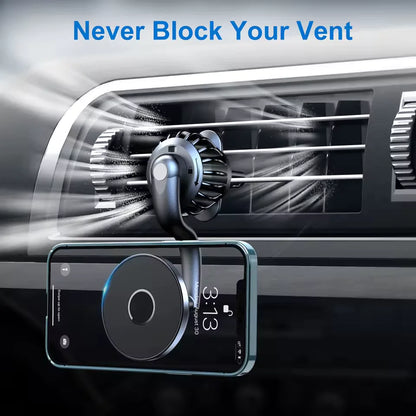 Mag Safe 360° Rotation Air Vent Car Mount - Phone Holder