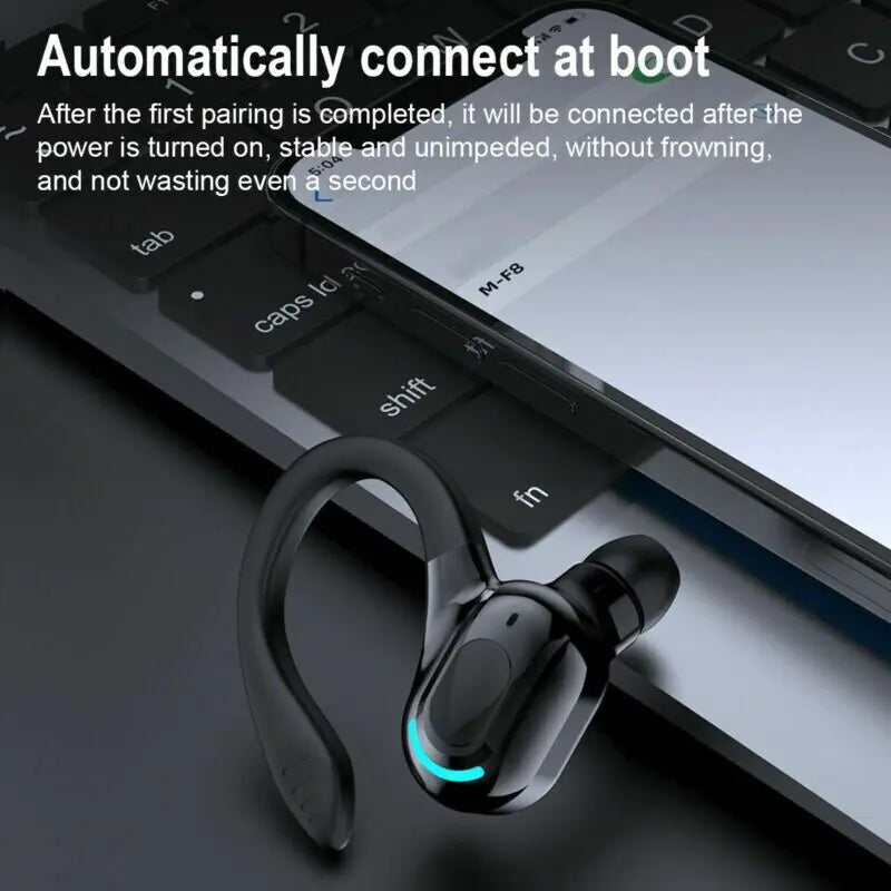 Wireless Earbud With Ear Hook