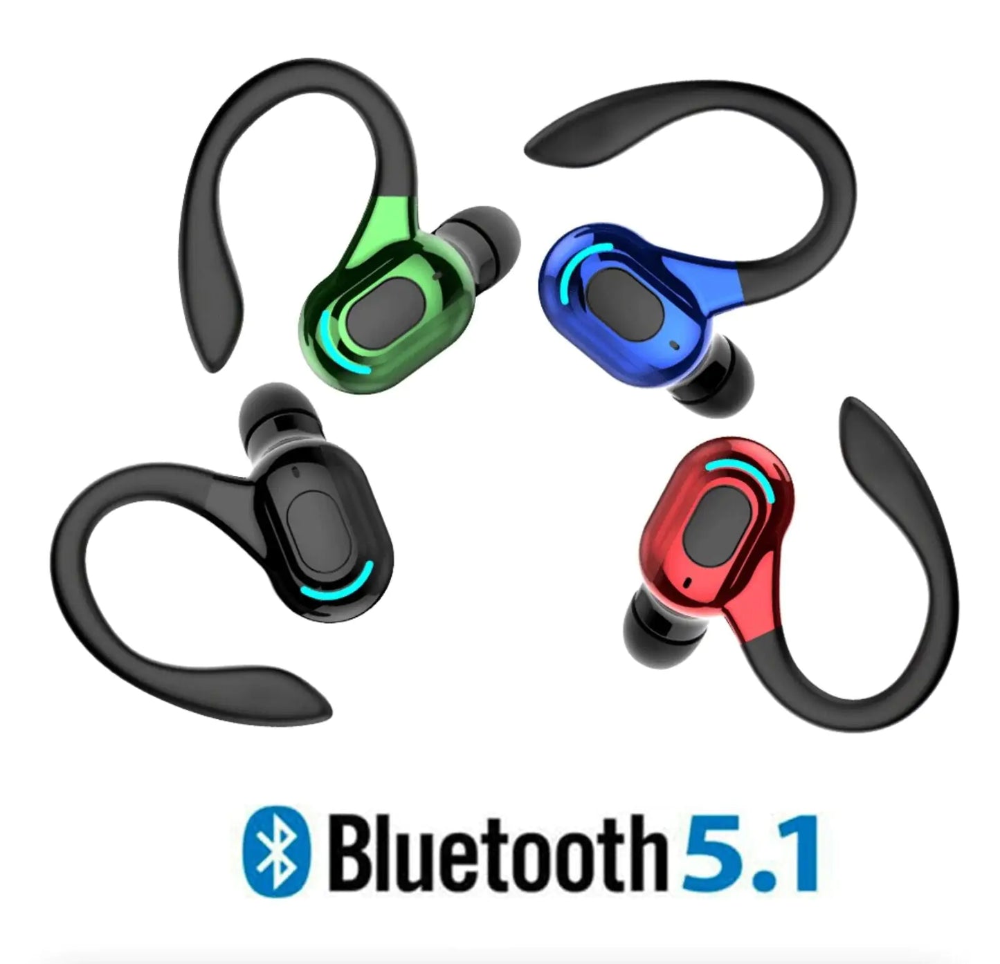 Wireless Earbud With Ear Hook