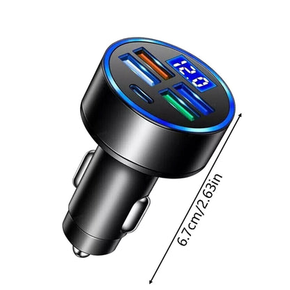 Car Charger Adapter 5 USB Port