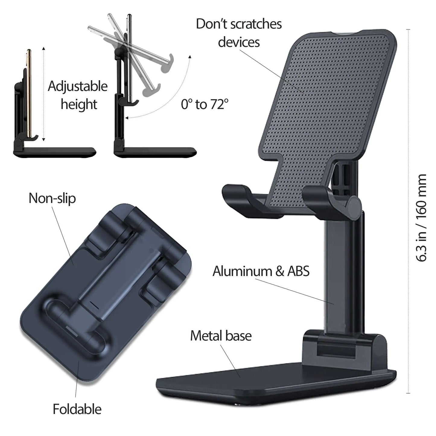 Adjustable Universal Phone/tablet Stand