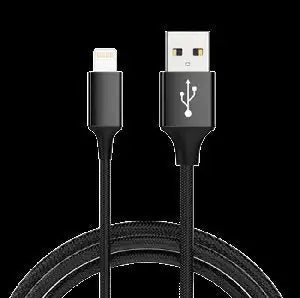 Nylon Braided USB Cable For IPhone - Lightning cable