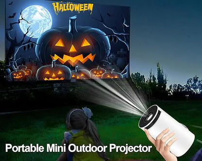Mini 4K 1080P Smart Projector Rotatable Design