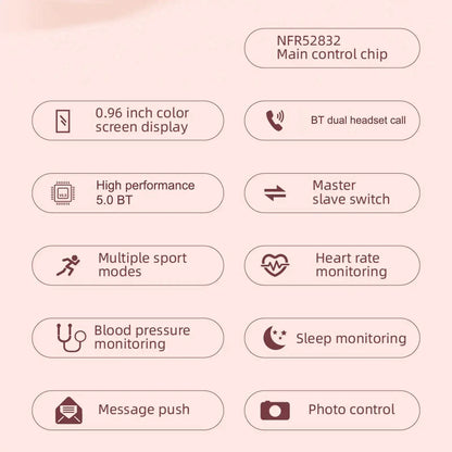 2-In-1 Smart Watch & Earbuds